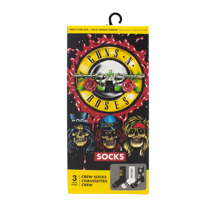 Guns N Roses Gift Box, 3 Paar